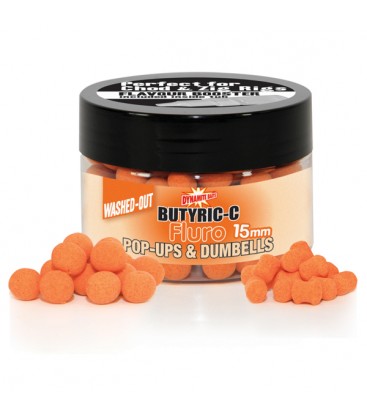 Dynamite  Fluro washed-outpop-ups&dumbells Butyric-C 10 mm